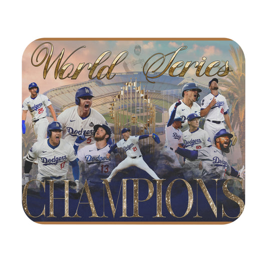 Champions Mouse Pad - World Series Dodgers Design