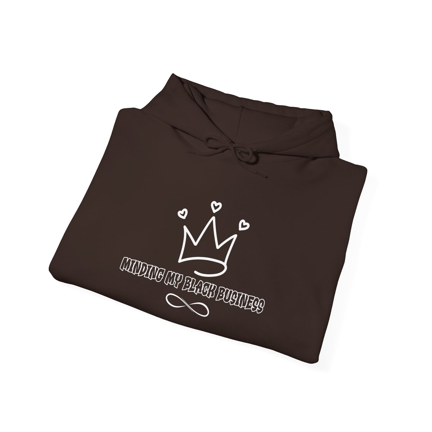 Ladies Minding My Black Business Hoodie – Unisex Heavy Blend™ Sweatshirt